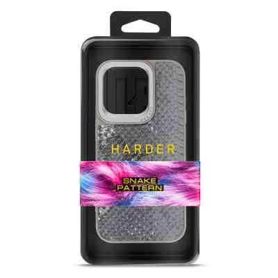 Чехол для мобильного телефона Harder Snake Pattern Apple iPhone 14 Pro Grey Silver (ARM76810) Винница