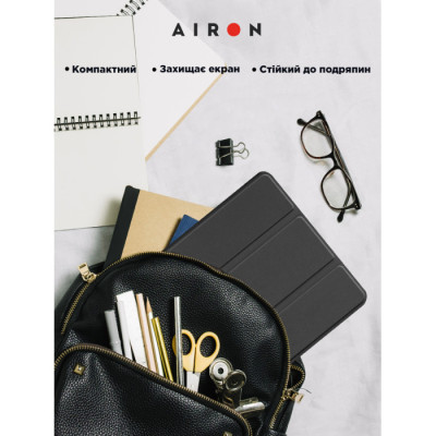 Чохол до планшета AirOn Premium Lenovo Tab M8 4th Gen (TB-300FU) + protective film black (4822352781092) Вінниця - фото 4