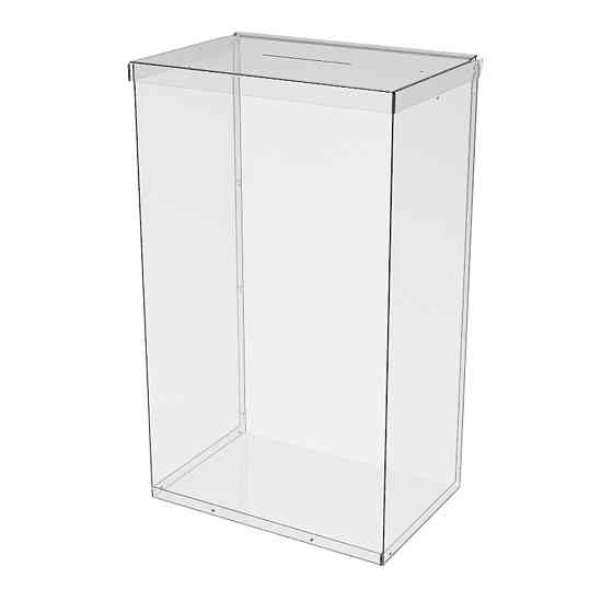 Ящик EKOSTAR без замка для пожертвований и сбора денег 300x200x500. Объем 30 литров Киев