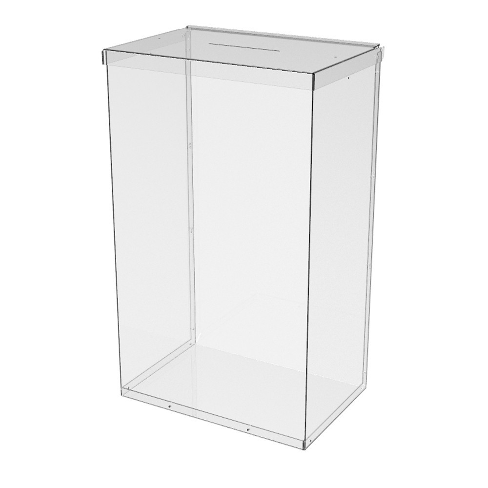 Ящик EKOSTAR без замка для пожертвований и сбора денег 300x200x500. Объем 30 литров Киев - изображение 2