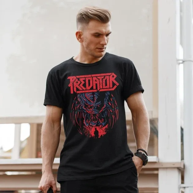 Футболка для подростка мальчика с принтом Predator Размер 160 Anime10738 Днепр - изображение 4