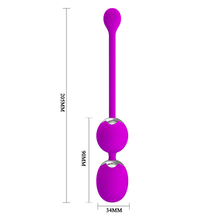 Віброкульки - Pretty Love Werner Kegel Ball Purple Sex Aura Київ - фото 5