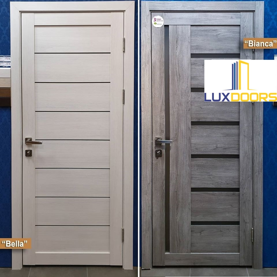 Двери  BELLA Лиственница белая Полотно, покрытие eco-tex Киев - изображение 4