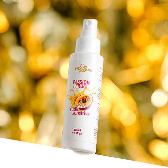 Інтимний гель-лубрикант - MyLove Taste Slide Sensitive Passion Fruit, 100 мл Sex Aura Київ