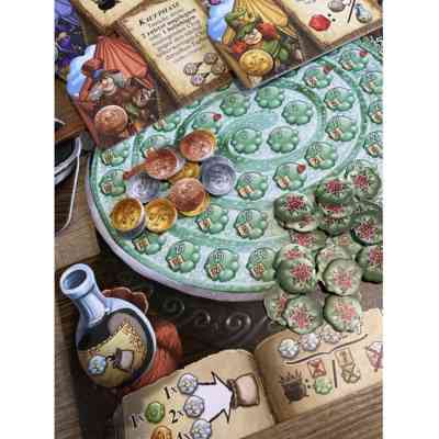 Настільна гра YellowBox Пройдисвіти Кведлінбурга. Відьми-травниці (The Quacks of Quedlinburg. The Herb Witches) українсь (ПК002) Вінниця