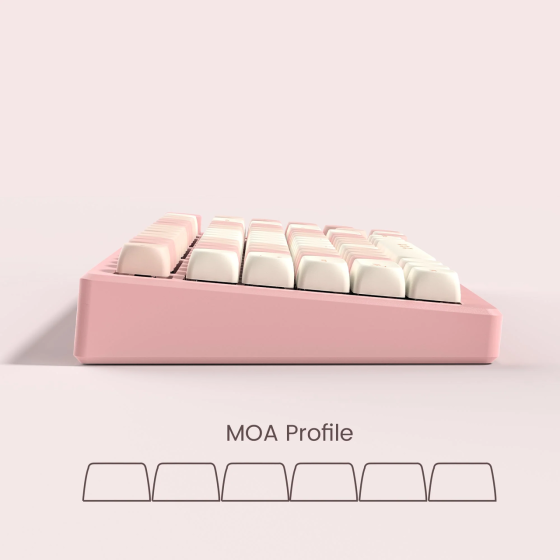 Набор кейкапов LQXQ MOA Cherry Blossom 133 клавиши, PBT, Dye-Sublimation, для механических клавиатур Cherry MX Киев