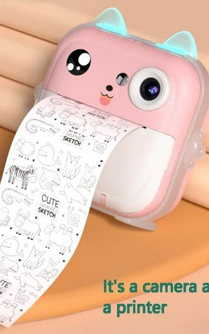 Дитячий фотоапарат принтер термо Харків - фото 2