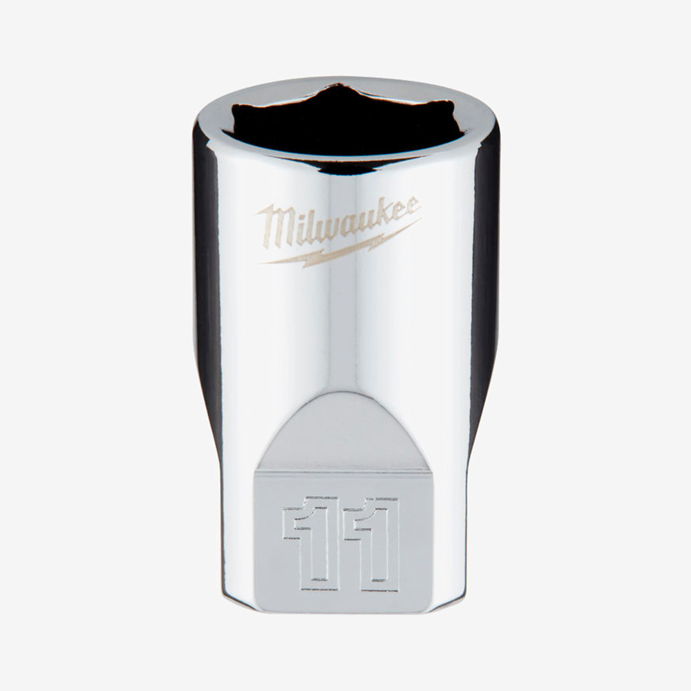 Головка хромована метрична 1/4'' MILWAUKEE, 11мм Одеса - фото 1
