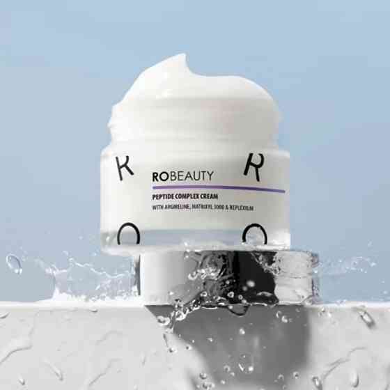 Пептидный крем с микроиглами от глубоких морщин RoBeauty 50 мл Киев