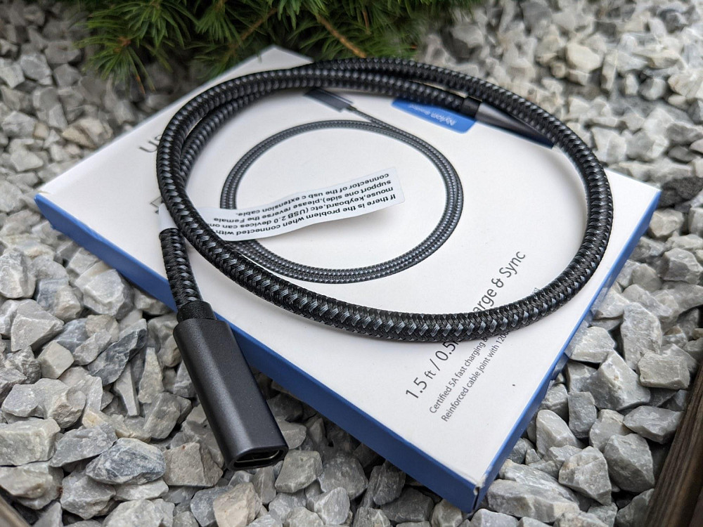 Кабель подовжувач Belker Type C 1м Луцьк - фото 1