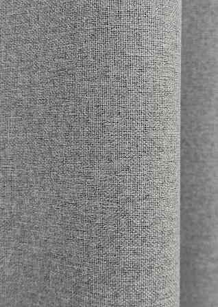 Преміум шторна тканина blackout 100%, двостороння, колекція “ASHEN NIGHT” колір сірий 1845ш Київ