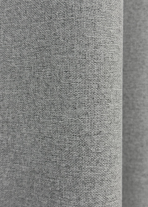 Преміум шторна тканина blackout 100%, двостороння, колекція “ASHEN NIGHT” колір сірий 1845ш Київ - фото 4