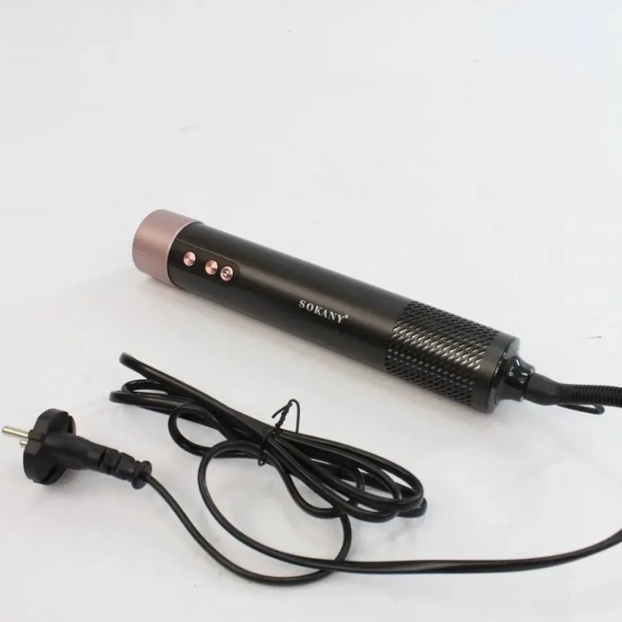 Фен-щітка SK-15018 1000 Вт, 3 в 1, нанокерамічне покриття, шнур 360°, що обертається, 6 насадок Одеса - фото 4