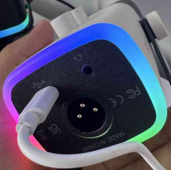 Новий Стрімінговий мікрофон Fifine AM8 RGB XLR Динамічний Геймерський. Київ