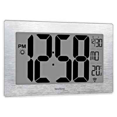 Настенные часы Technoline WS8019 Silver (DAS301306) Винница