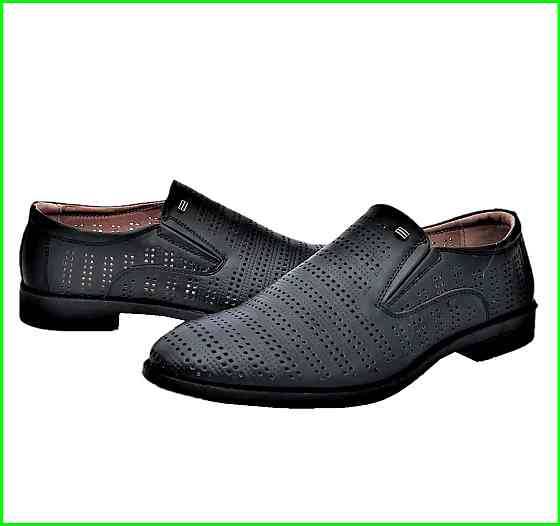 Чоловічі мокасини Літні Сіточка Чорні Туфлі (розміри: 42) Відео Огляд — 58-1 Дніпро