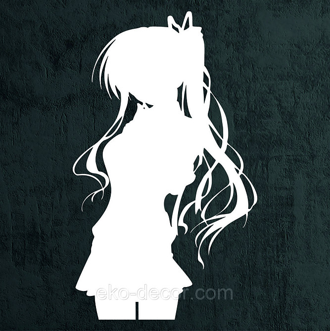 Декоративне настінне Панно «Дівчина» Декор на стіну 50*29 см, Білий Київ - фото 9