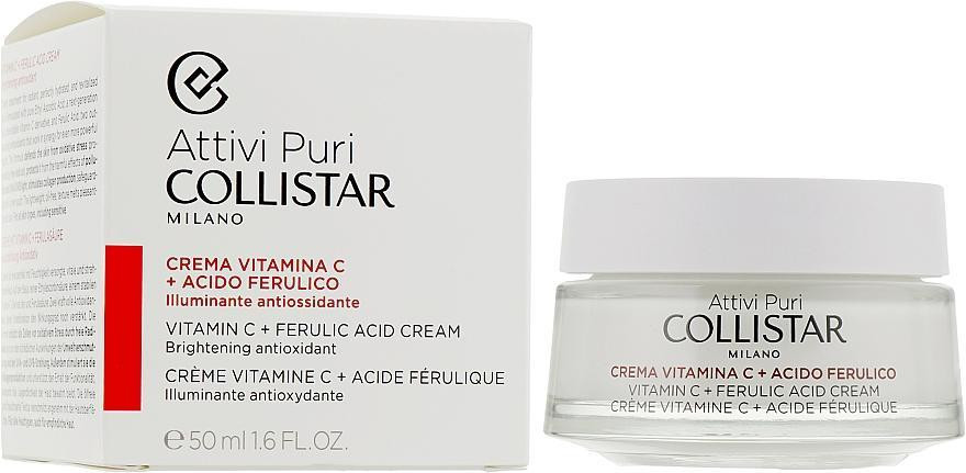 Крем для обличчя з вітаміном Collistar Attivi Puri Vitamin C + Ferulic Acid Cream 50ml Слов'янськ - фото 2