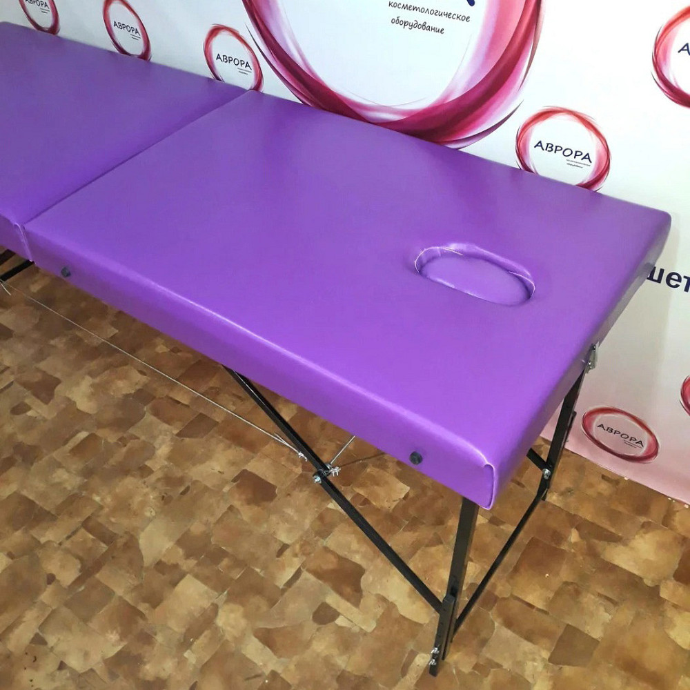 Кушетка косметологічна Standart до 300 кг складна з вирізом і регульованою висотою Київ - фото 8