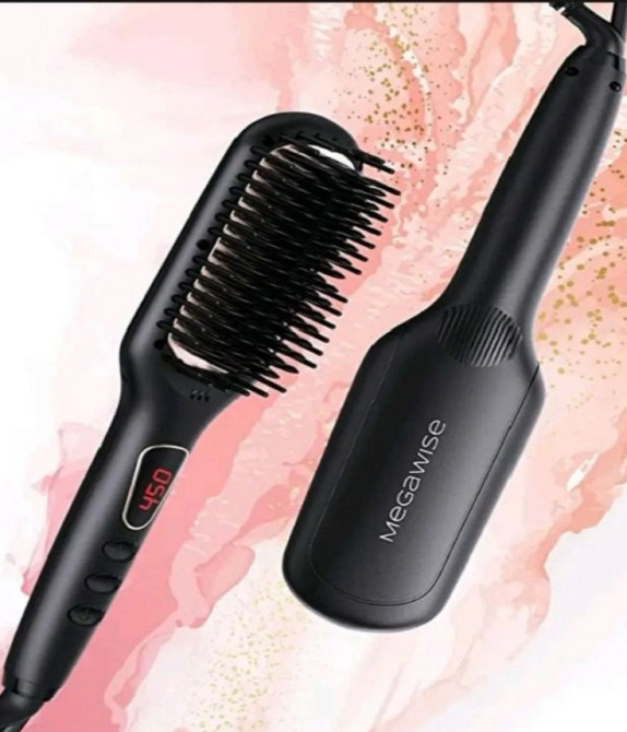 Стайлер Фен- Щётка для сушки волос : MEGAWISE PRO. Киев - изображение 3