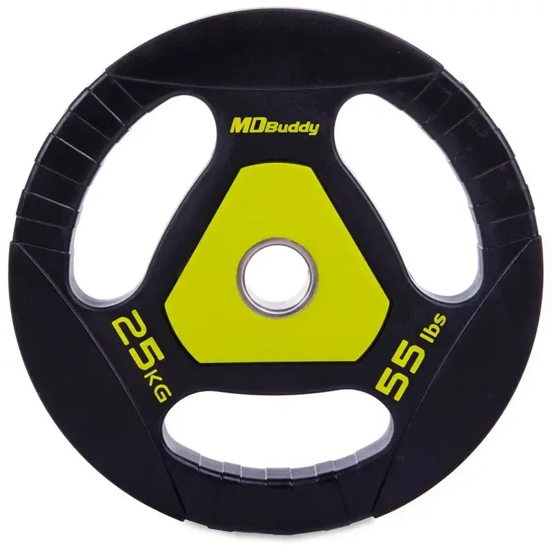 Диск поліуретановий 25 кг на гриф 50 мм Zelart TA-2677-25 Київ - фото 2