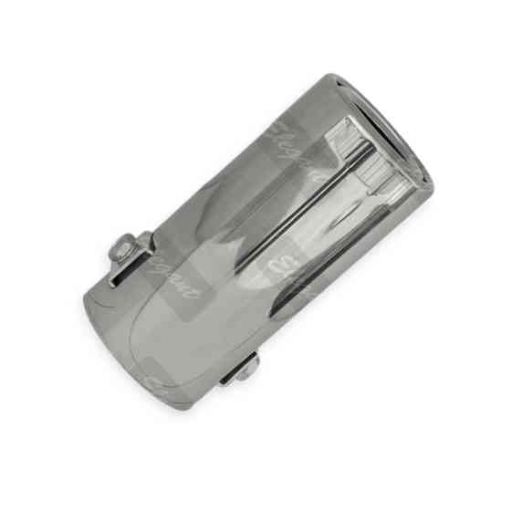 Насадка на глушник хром d 51мм, l 105мм, зовнішні 51мм (0091) Мукачево