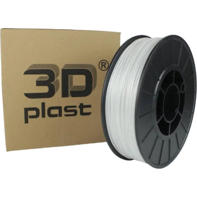 Пластик для 3D-принтера 3Dplast PLA 1.75мм, 0.85кг, pearl (3DPLA17508PRL) Вінниця - фото 1