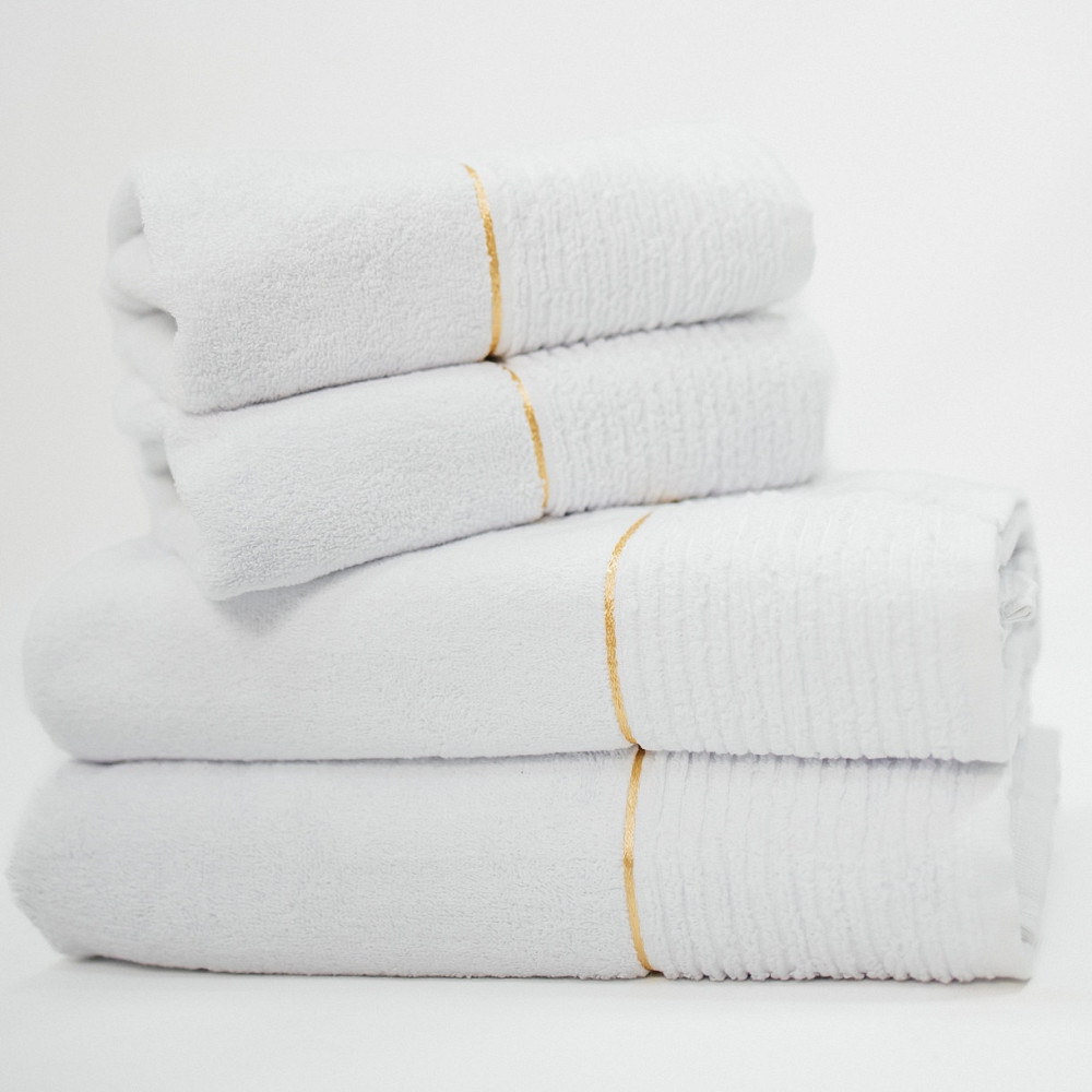 Набір Махрових рушників, Махра,Білий, 50/90 та 70/140 Київ - фото 2