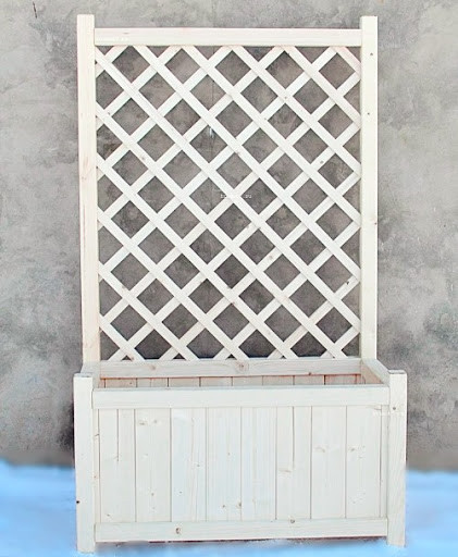 Кашпо со шпалерой 