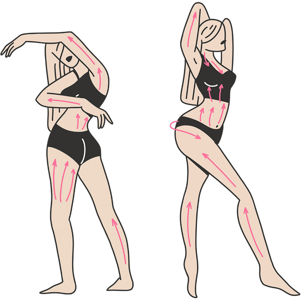 Шкребок гуаша для тіла дерев‘яний + Розігрівальний антицелюлітний догляд Київ - фото 8