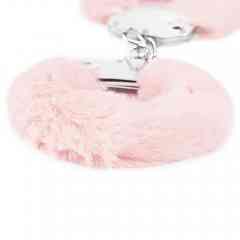 Наручники - Fetish Pleasure Fluffy Hand Cuffs Pink Sex Aura Київ