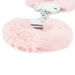 Наручники - Fetish Pleasure Fluffy Hand Cuffs Pink Sex Aura Київ - фото 2