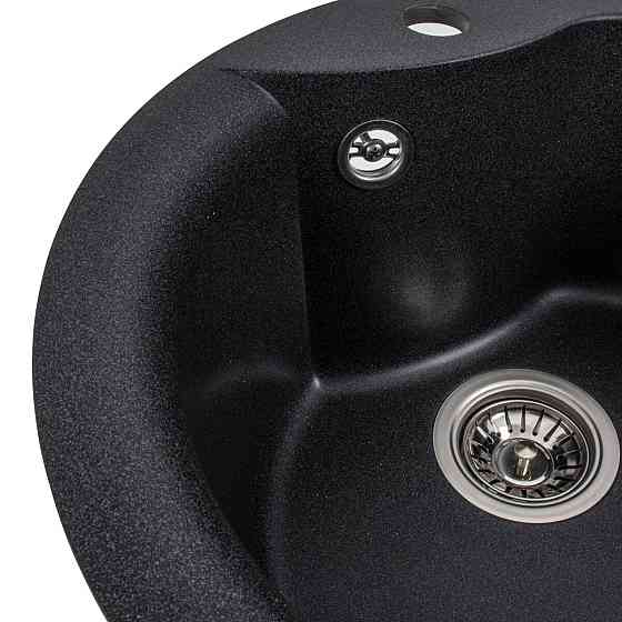 VALESO Гранітна мийка для кухні VALESO TURAS 480 матова Карбон Київ