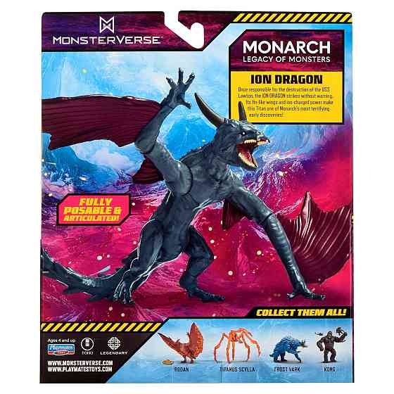 Фігурка Godzilla vs. Kong – Іонний дракон Днепр