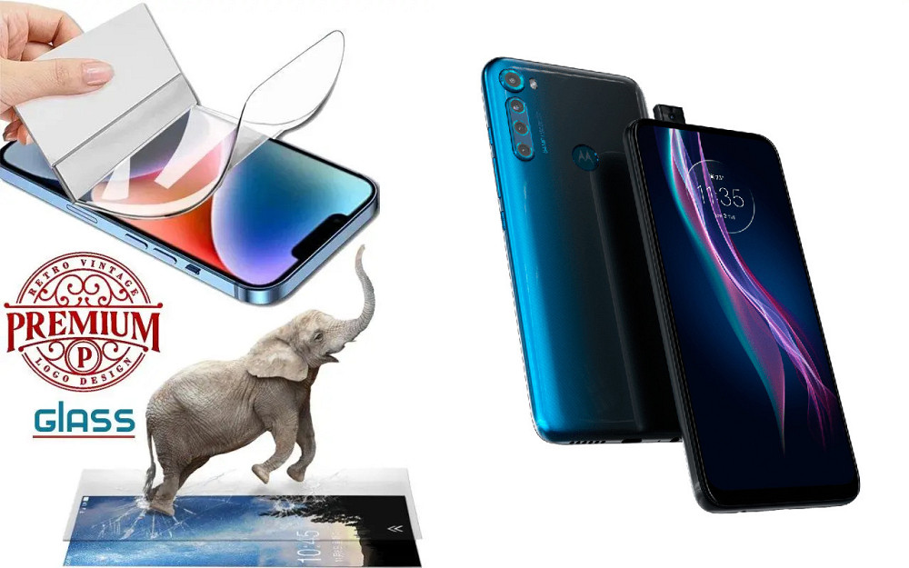 Полиуретановая пленка Motorola One Fusio, One Fusion Plus, Premium, толщина 0,2 мм Киев - изображение 1