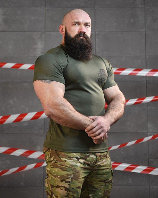 Тактична потовідвідна футболка SABUR ТРОН ОЛИВА ВТ6792 Одеса - фото 2
