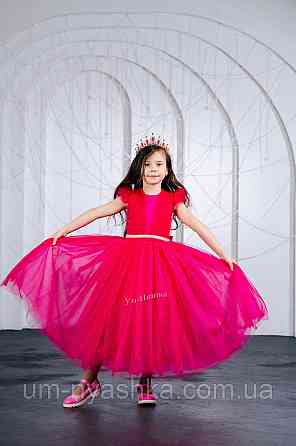 Малинова сукня святкова на 5-7 років Кривий Ріг