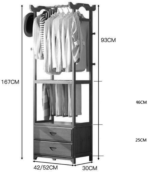 Стійка вішалка для одягу "Провадія" бланже Миколаїв - фото 2