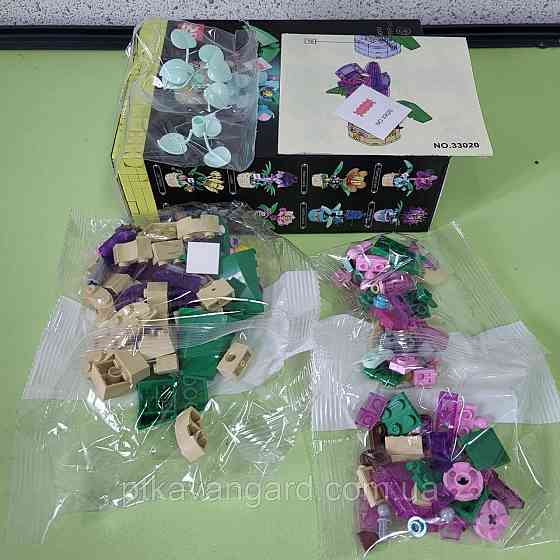 Конструктор Квітка в горщику "Фаленопсис чарівний" 153 деталі 33020 Flower Collection Хмельницький