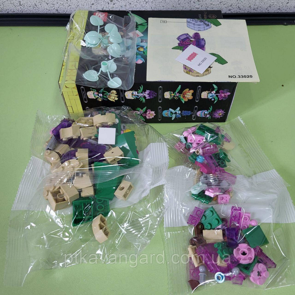 Конструктор Квітка в горщику "Фаленопсис чарівний" 153 деталі 33020 Flower Collection Хмельницький - фото 5