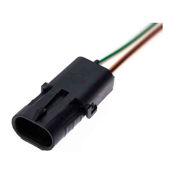 Разъем коннектор с проводом, 2-кон., 12010973, APTIV (Delphi) Америка, Корея, Buick, Cadillac, Chevrolet, Daewoo, GMC, Isuzu 47396 Киев