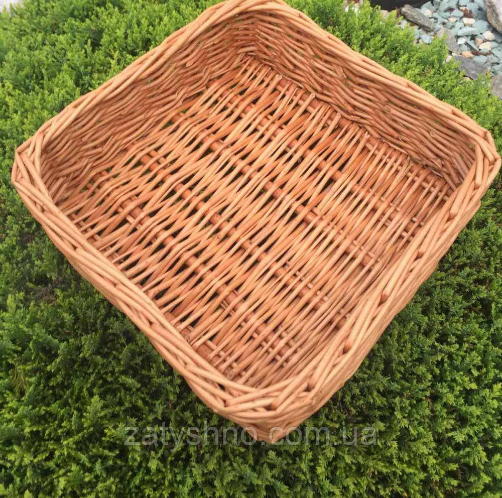 Лоток плетений із цільної лози Київ - фото 5
