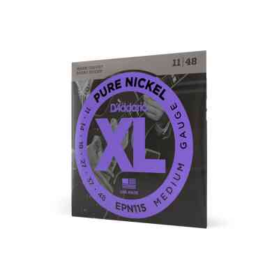 Струны для гитары D'Addario XL Pure Nickel Blues / Jazz Rock (11-48) (EPN115) Винница