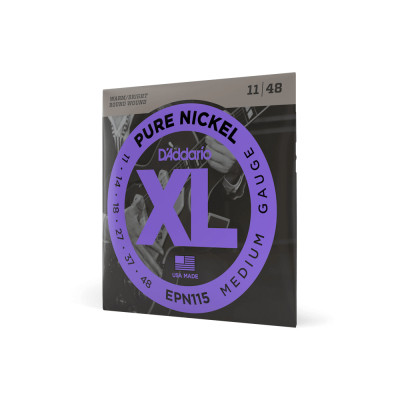 Струны для гитары D'Addario XL Pure Nickel Blues / Jazz Rock (11-48) (EPN115) Винница - изображение 2