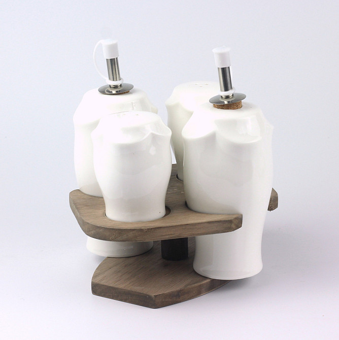 Набір столовий для солі, перцю, олії Рівне - фото 3