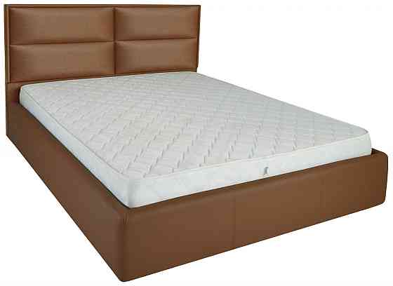 Кровать Sheffield Comfort 140 х 200 см Fly 2213 A1 С подъемным механизмом и нишей для белья Светло-коричневый Днепр