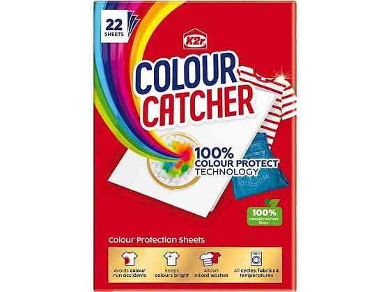 Серветки для прання 22шт Кольоропоглинаючі Colour Catcher ТМ K2R Київ