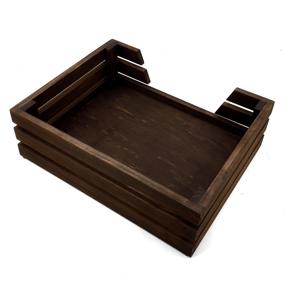 Лежак деревянный для собаки 