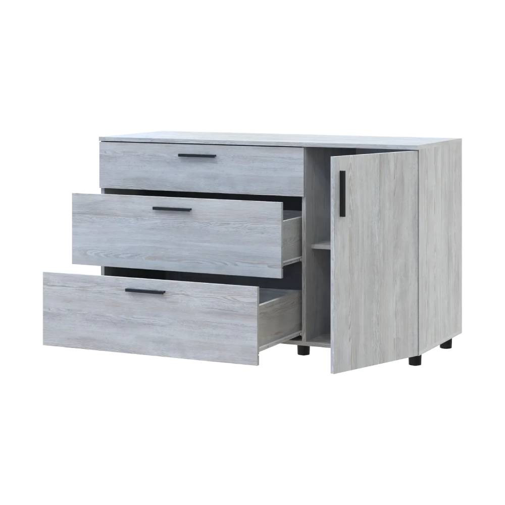 Комод Doros Торн Сосна Натти 3Ш/1Д 135х51.6х80 (DRS-012108) Львов - изображение 9