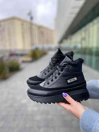 Без бренда Черевики жіночі VLADEKS чорні натуральна шкіра зима 40р.41р. (5185) 41 Коломия